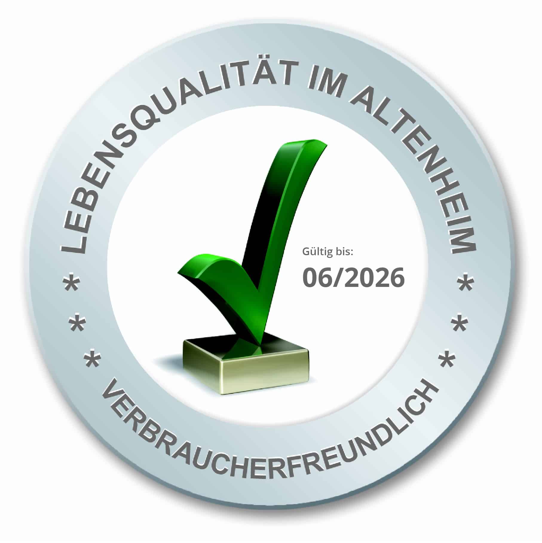 TÜV-Plakette DIN ISO 9001